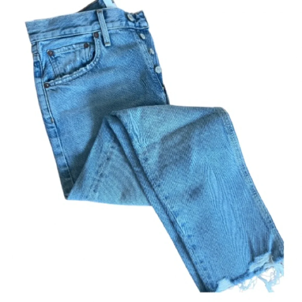 Agolde Riley High Rise Crop 26 - Picture 6 of 8